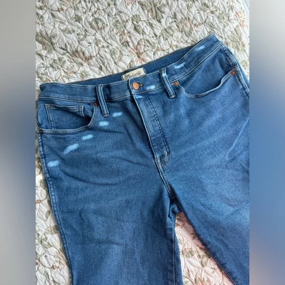 Madewell 10” high rise skinny eardley wash - Picture 3 of 10